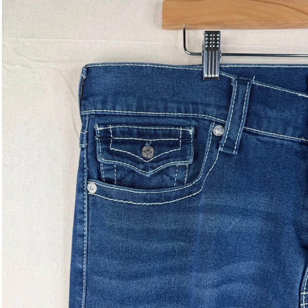 True Religion Geno‎ Relaxed Slim Jeans size 38 Blue